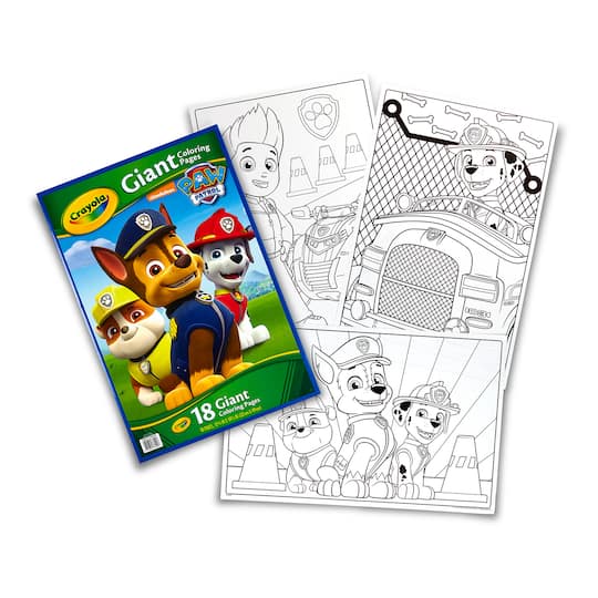 Shop for the Crayola Paw Patrol Giant Coloring Pages at Shop for the Crayola Paw Patrol Giant Coloring Pages at